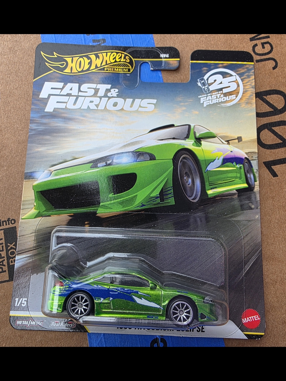 Hot Wheels Fast & Furious. 1995 Mitsubishi Eclipse.